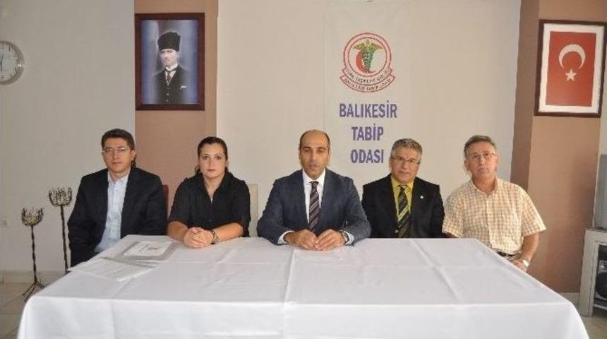 Balıkesir Tabip Odası&rsquo;ndan G&ouml;revden Alınan Doktora Destek