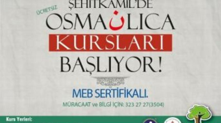 Osmanlıca Dil Kursu Başlıyor