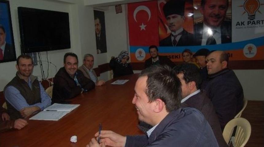 Ak Parti İl&ccedil;e Teşkilatı Genel Se&ccedil;im &Ccedil;alışmalarına Başladı