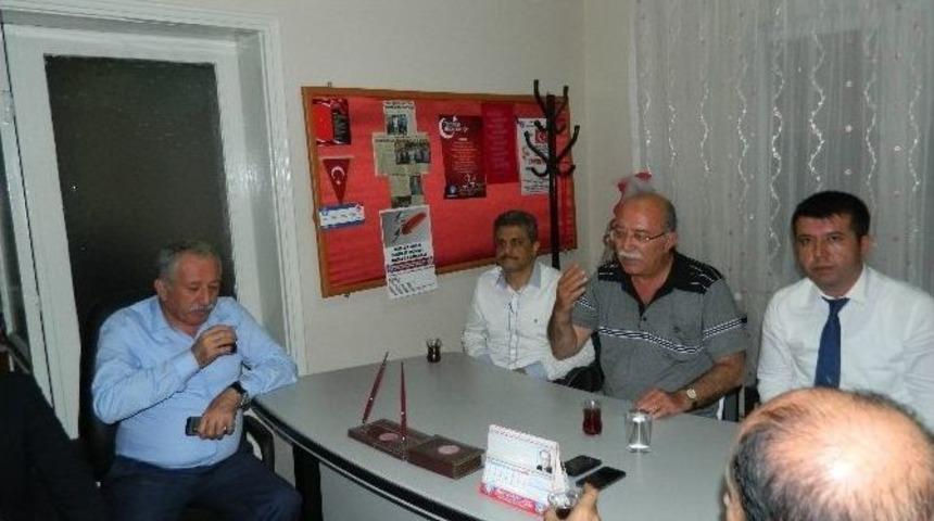 Kamusen Genel Başkanı İsmail Koncuk, Kadirli Temsilciliğini Ziyaret Etti