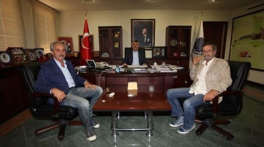 Sinemanın Adanalıları Başkan Karalar&rsquo;ı Ziyaret Etti