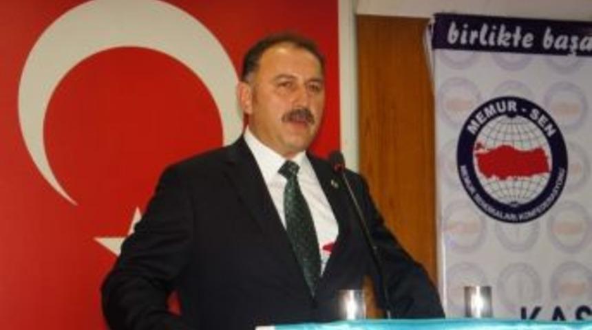 Sağlık-sen Kastamonu Şube Başkanı Mehmet &Ouml;z: