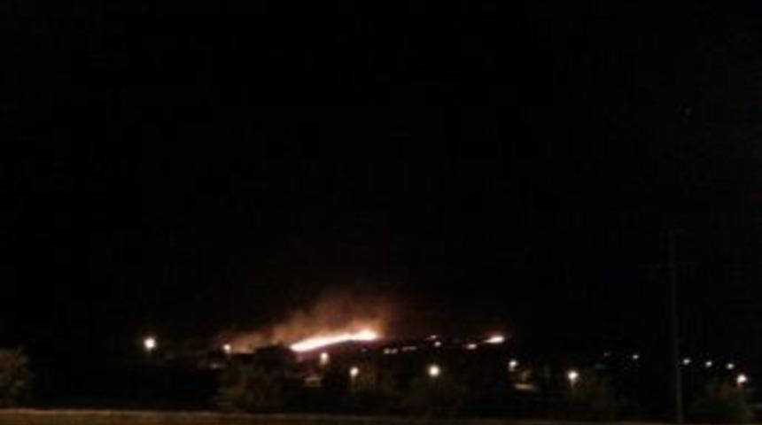 Seferihisar&rsquo;da Sigaradan &Ccedil;ıkan Yangın Korkuttu