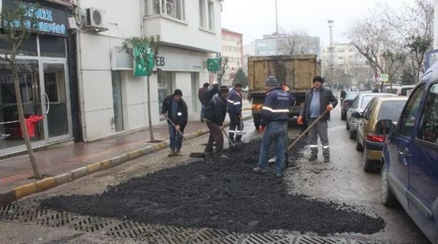 Keşan&rsquo;da Yollar Asfaltlanıyor