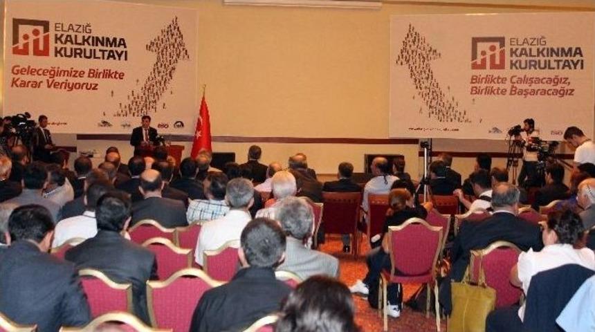 Bakan Yılmaz, Elazığ&rsquo;da Kalkınma Kurultayı&rsquo;na Katıldı