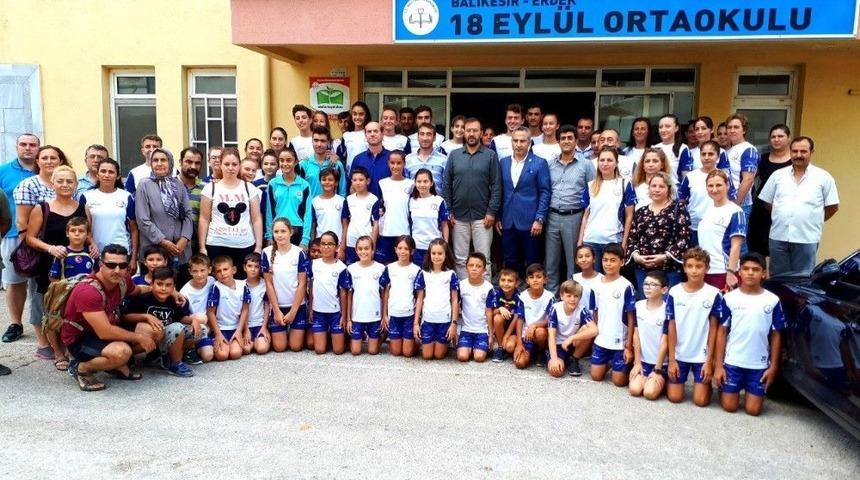 Atletizm Federasyonu Başkanı &Ccedil;intimar Erdek&rsquo;te