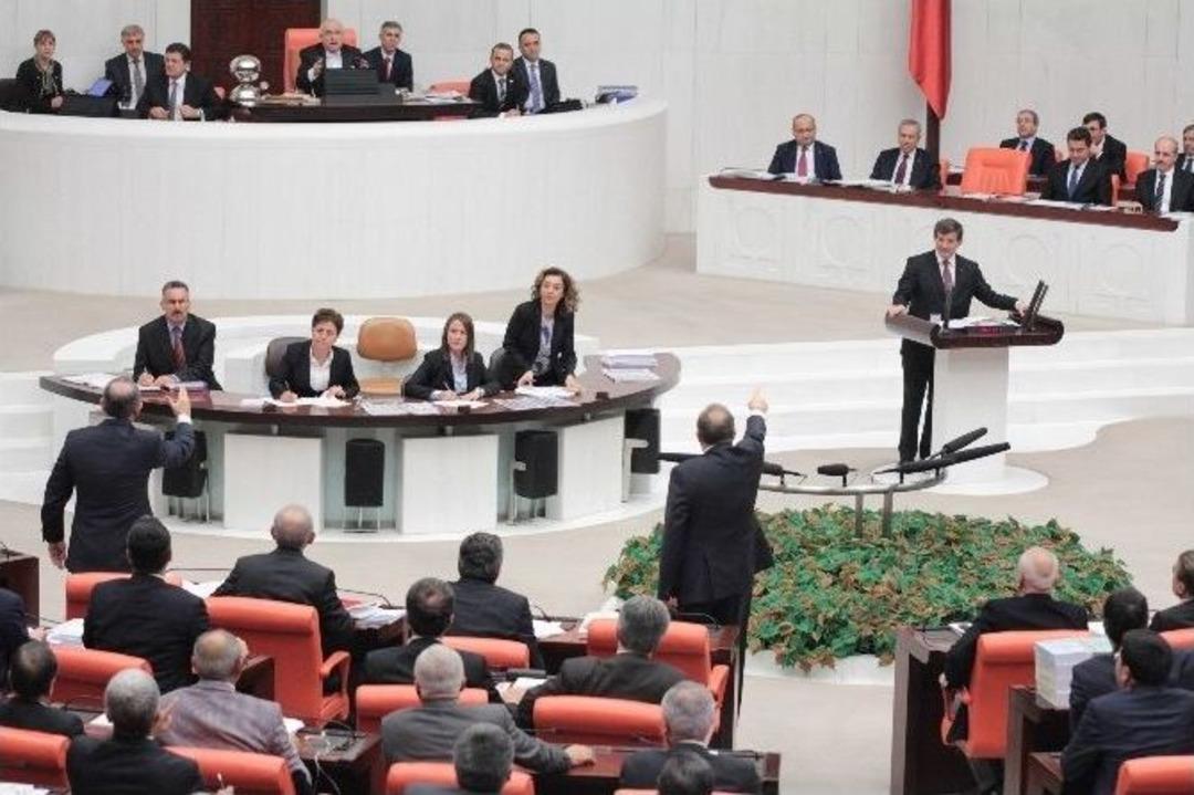 Tbmm Genel Kurulu&rsquo;nda Gerginlik