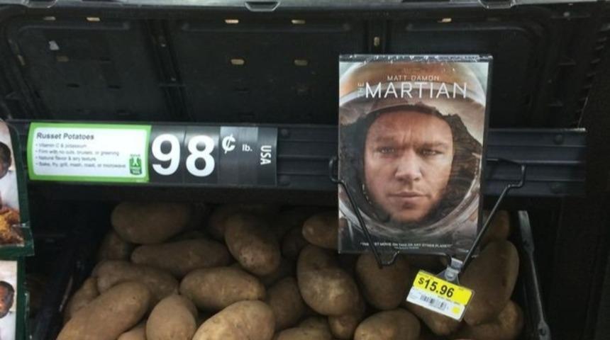 Matt Damon ve Patatesleri