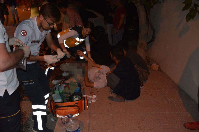 Bilecik te 3 Afgan m&uuml;lteci bı&ccedil;akla yaralandı 1