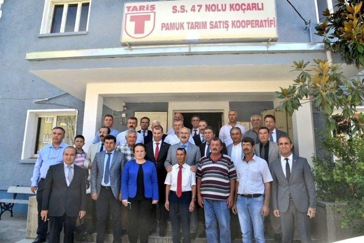 Vali Köşger, Koçarlı’da İncelemelerde Bulundu G5