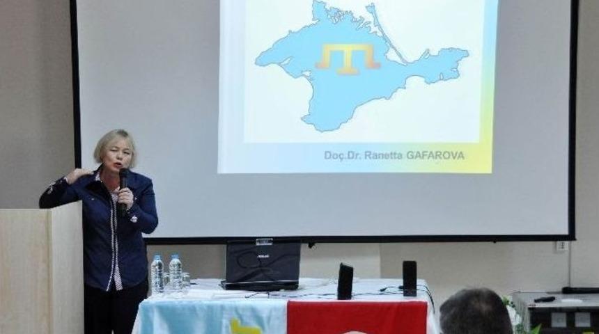 Ne&uuml;&rsquo;de &ldquo;kırım&rsquo;ın D&uuml;n&uuml; Bug&uuml;n&uuml; Ve Yarını&rdquo; Konulu Konferans