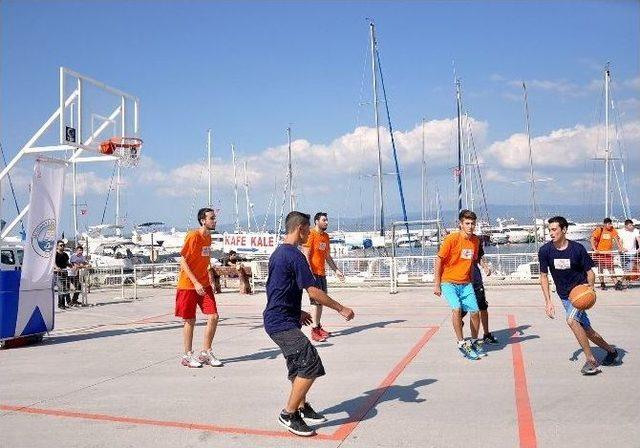 Mudanya’da Sokak Basketbolu Heyecanı