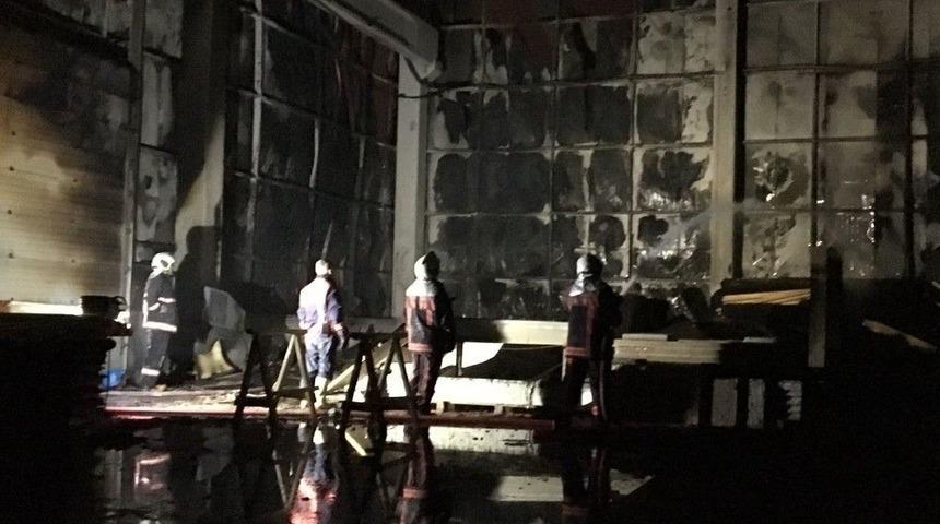 Başkent’te Korkutan Fabrika Yangını