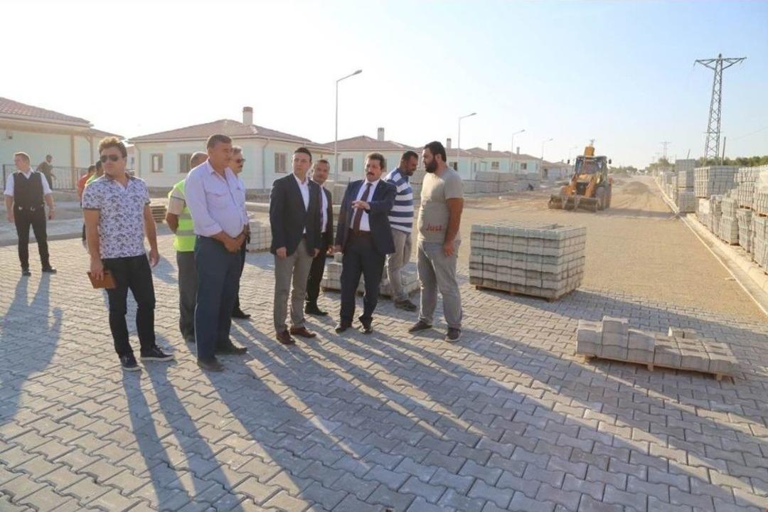 Vali Tavlı, Ayvacık-yukarık&ouml;y&rsquo;de Deprem Konutlarını İnceledi