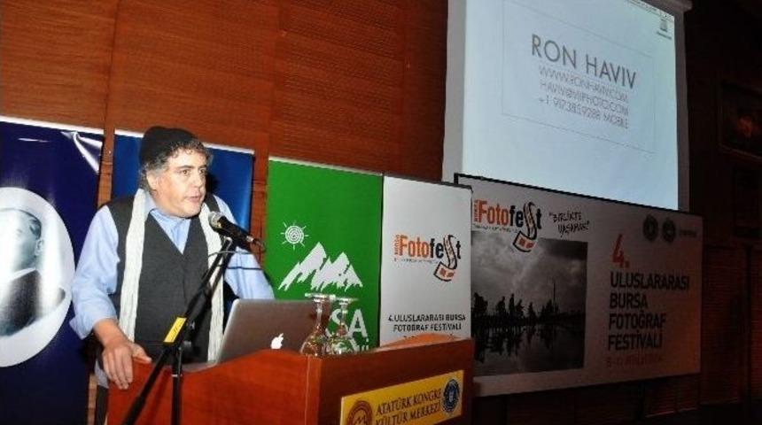 &Uuml;nl&uuml; Savaş Foto Muhabiri Roh Haviv Bursafotofest&rsquo;te