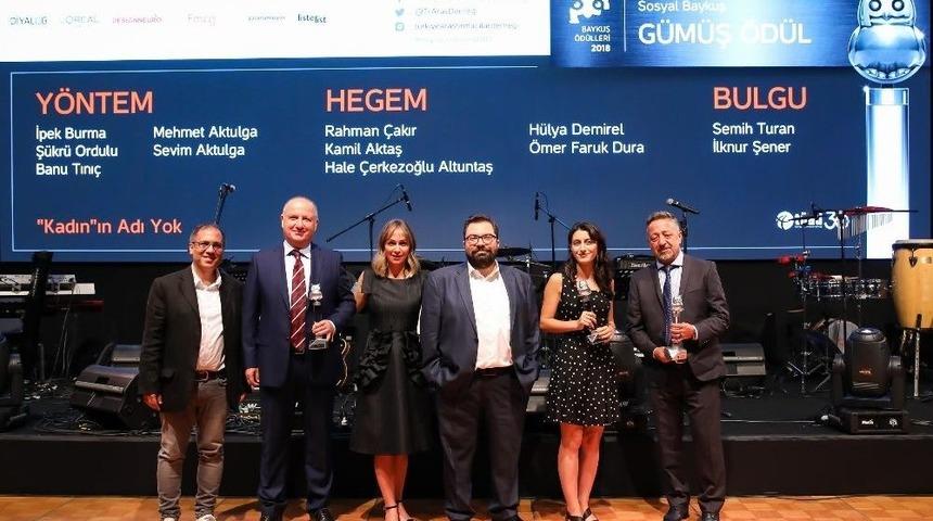 "kadının Adı Yok” Araştırmasına Ödül