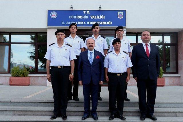 Vali Çakacak’tan Albay Şen’e Ziyaret