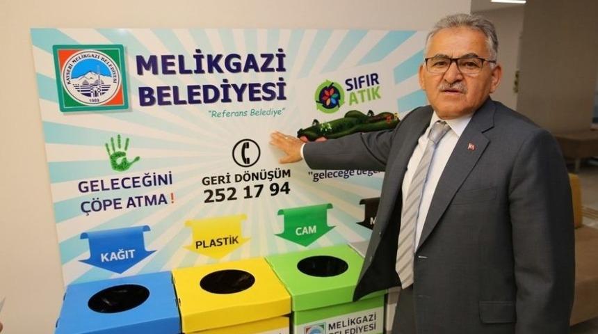 Melikgazi&rsquo;de Hedef Sıfır Atık
