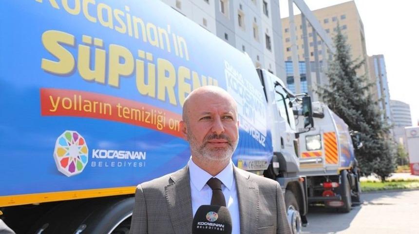 Kocasinan Belediyesi Filosuna 2 Temizlik Aracı Ekledi