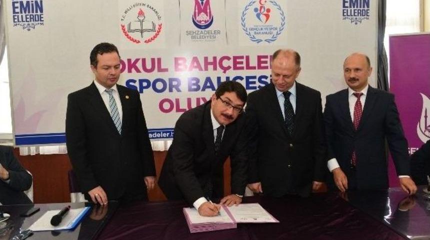 Okul Bah&ccedil;eleri Spor Bah&ccedil;esi Oluyor!