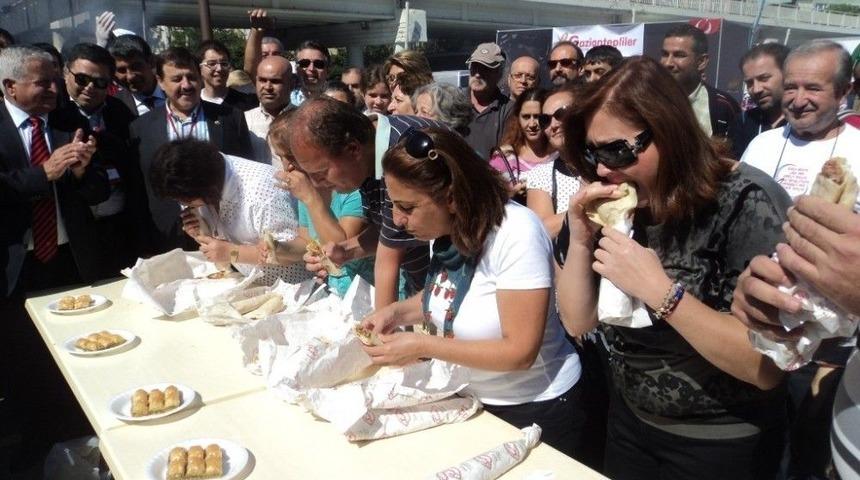 Gaziantep Yiyecekleri Şenliğinde 100 Bin Porsiyon Kebap Pişirilecek