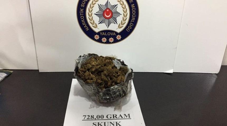 Yalova Emniyeti&rsquo;nden Uyuşturucu Operasyonu
