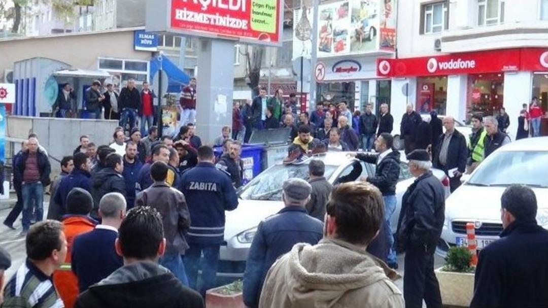 Bilecik&rsquo;te Zabıtaya Saldıran Seyyar Satıcılar G&ouml;zaltına Alındı