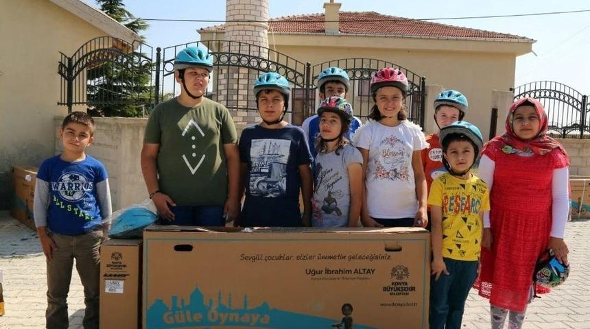 Konya Merkezde Bisiklet Dağıtımı Başladı