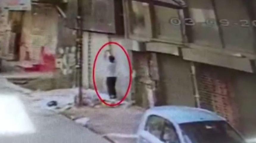 İple Sarkıtılan Sepetle Bonzai Satışı Kamerada