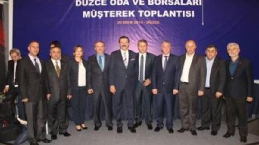 D&uuml;zce Osb Bağlantı Yolu İ&ccedil;in Bakan Elvan Talimat Verdi