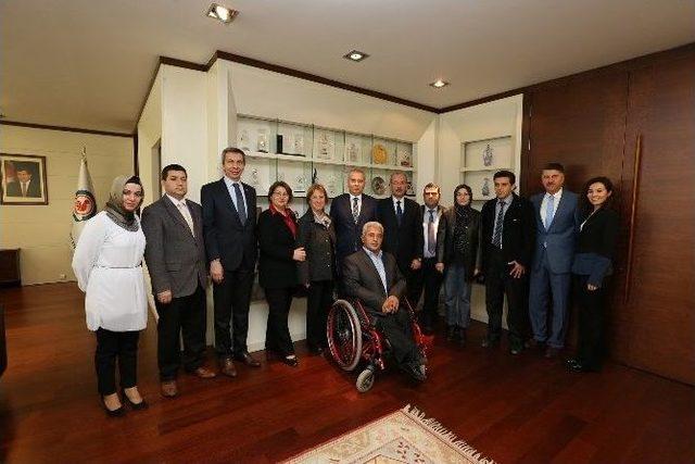 Engelliler Meclisi’nden Başkan Zolan’a Ziyaret 1