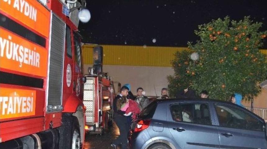 Kuşadası&rsquo;nda Korkutan Yangın