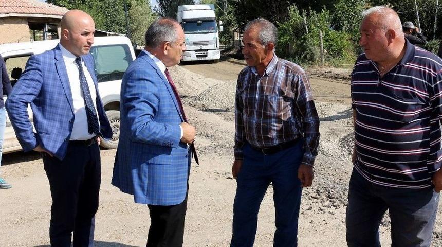 Yahyalı&rsquo;da Yerk&ouml;y Mahallesi Yol Yapım &Ccedil;alışması Başladı