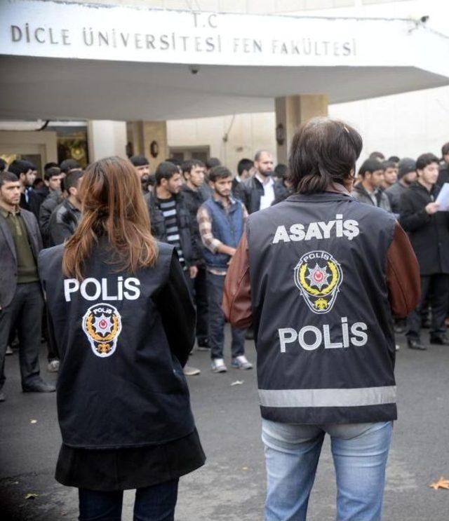 Dicle Üniversitesi'nde Karşıt Görüşlü Öğrenciler Birbirlerini Suçladı