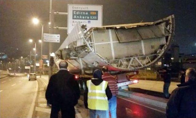 E-5&prime;te &ldquo;u&ccedil;ak&rdquo; Kazası 1