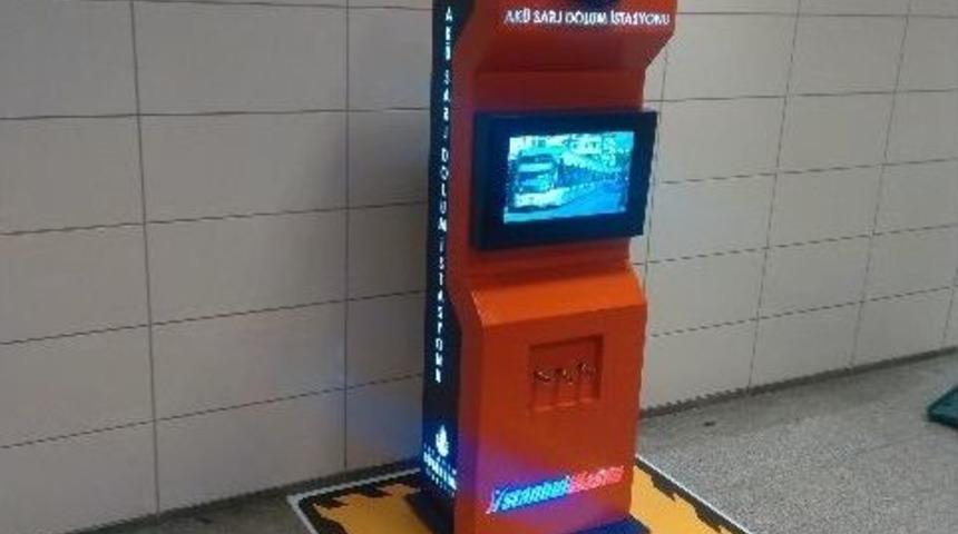 Metrolara Engelliler İ&ccedil;in Ak&uuml; Şarj &Uuml;niteleri Yerleştirildi