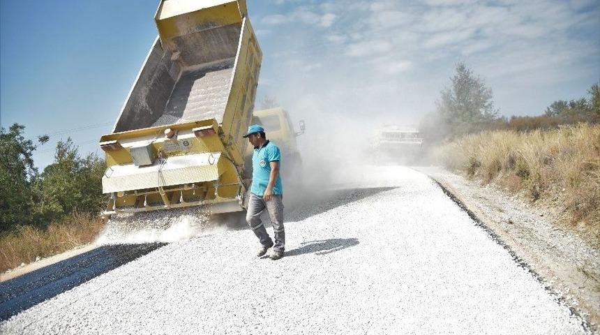 Alanya Belediyesi’nin Asfalt Seferberliği Aralıksız Sürüyor