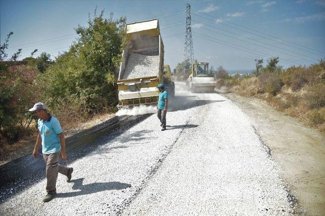 Alanya Belediyesi’nin Asfalt Seferberliği Aralıksız Sürüyor