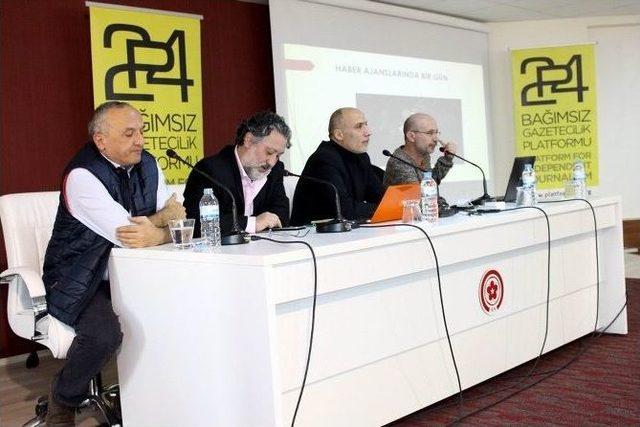 C&uuml;&rsquo;de &lsquo;haber Merkezlerinde 1 G&uuml;n&rsquo; Adlı Panel Yapıldı 1