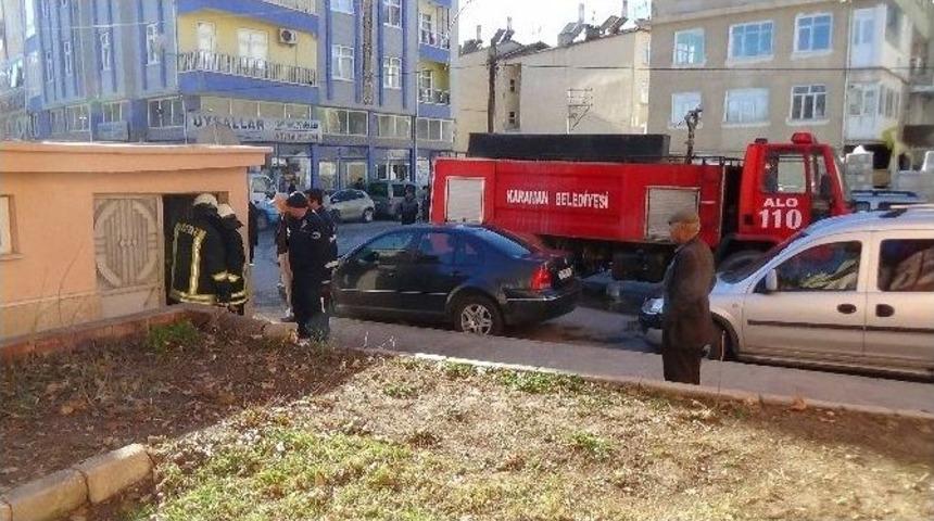 Caminin Kalorifer Dairesinde Patlama İhbarı Korkuttu