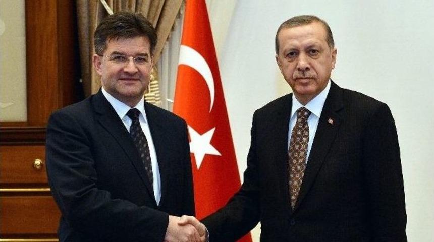 Cumhurbaşkanı Erdoğan, Slovakya Başbakan Yardımcısı, Dış Ve Avrupa İşleri Bakanı Lajcak&rsquo;ı Kabul Etti