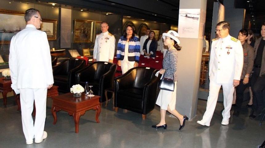 Japon Prensesi’nden Deniz Müzesine Savaş Gemisi Seiki Maketi