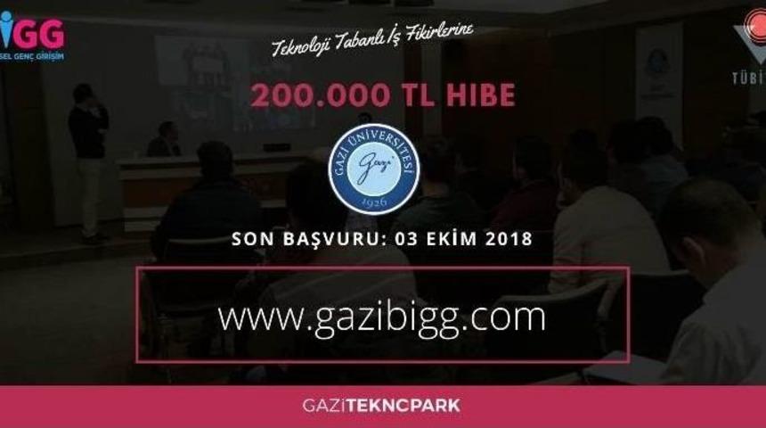 Gazi Teknopark’ın Yürüttüğü Bigg Anahtar Programı İle Tübitak’tan Girişimcilere 200 Bin Tl Hibe