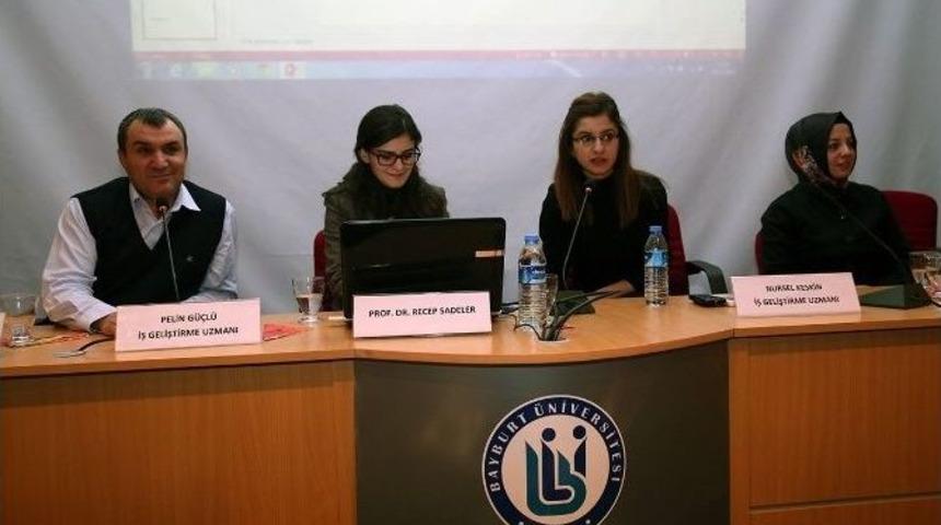 Bayburt &Uuml;niversitesi&rsquo;nde Ata Teknokent Tanıtıldı