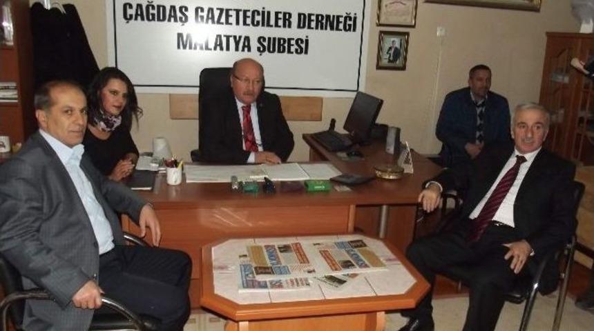 Vali S&uuml;leyman Kam&ccedil;ı, &Ccedil;gd&rsquo;yi Ziyaret Etti