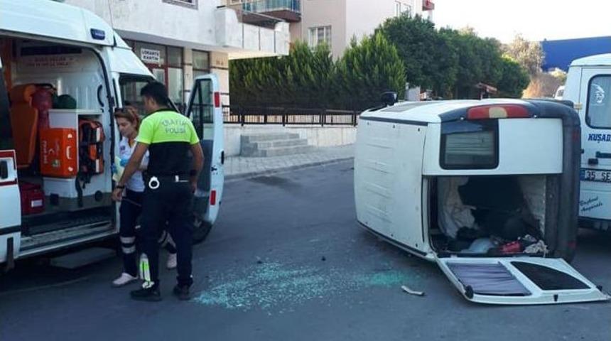 Kuşadası&rsquo;nda Aynı Sokakta Peşpeşe Beşinci Kaza