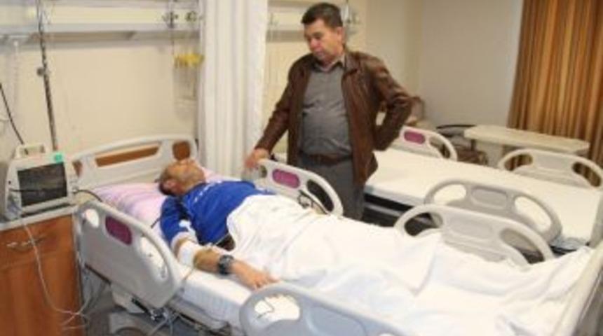 Nazilli Belediyespor&rsquo;da Teknik Direkt&ouml;r Ertem, Hastaneye Kaldırıldı