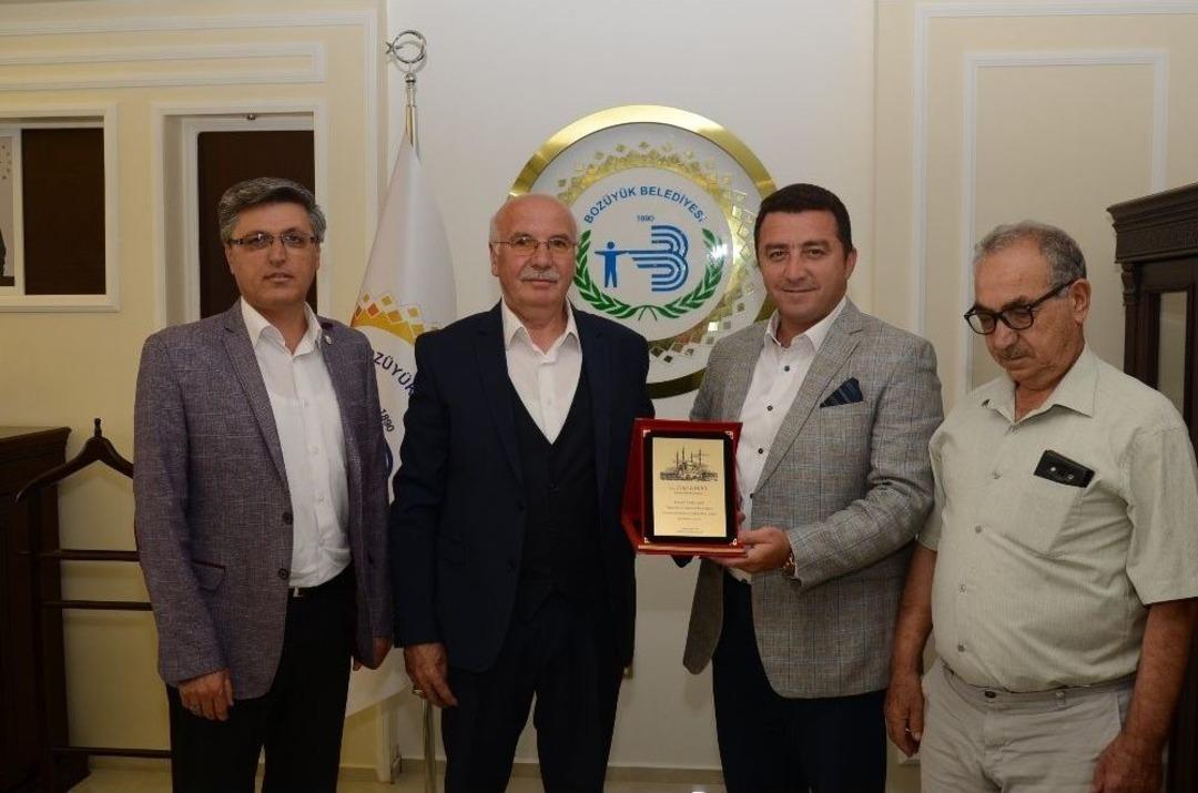 Başkan Bakıcı Kurum G&ouml;r&uuml;şmeleri G&uuml;n&uuml;nde Misafirlerini Ağırladı