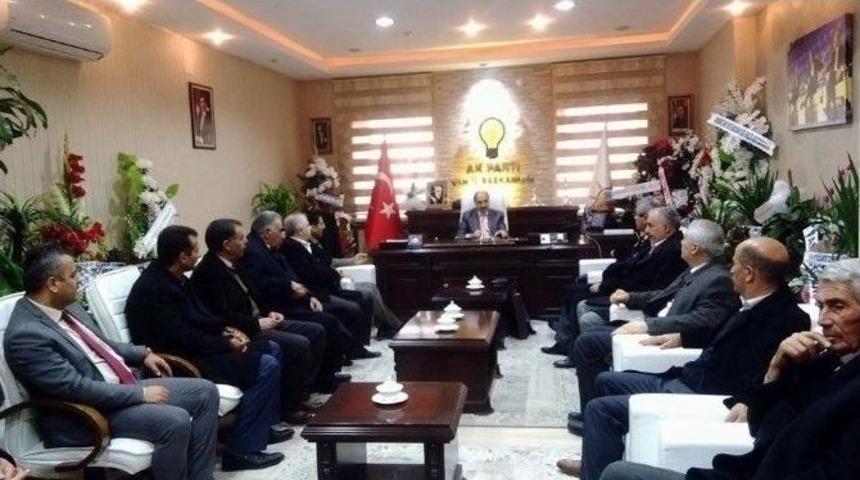 Başkan Soğanda&rsquo;ya Ziyaretler Devam Ediyor