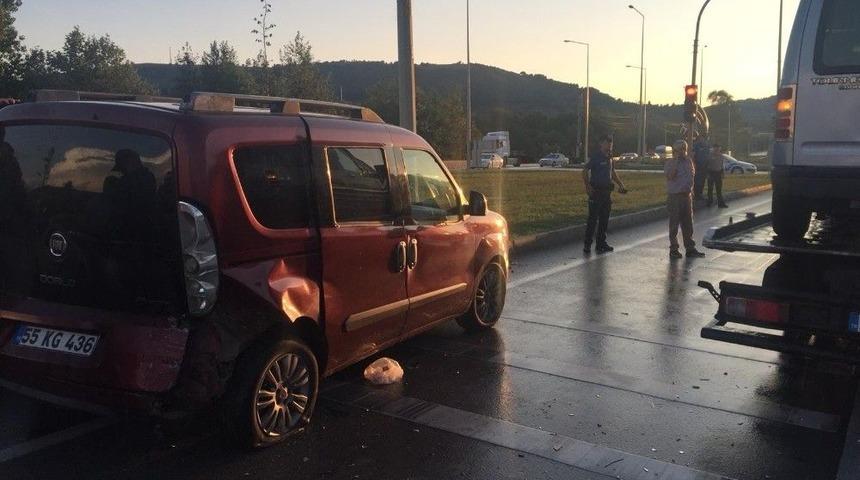 Samsun’da Trafik Kazası: 3 Yaralı